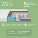 Матрас ортопедический пружинный Ismart Koala Coco 140х200 см (ISM-051099) - изображение 3