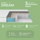 Матрац ортопедичний пружинний Ismart Koala Dream 120х200 см (ISM-051020) - зображення 3