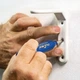 Маркер фірмовий з довгим носиком Pica BIG Ink Smart-Use Marker XL, синій, товщина лінії 2-4мм (170/41) - зображення 5