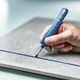 Маркер фірмовий з довгим носиком Pica BIG Ink Smart-Use Marker XL, синій, товщина лінії 2-4мм (170/41) - зображення 6