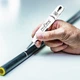 Маркер фірмовий з довгим носиком Pica BIG Ink Smart-Use Marker XL, білий, товщина лінії 2-4мм (170/52) - зображення 8