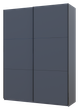 Шкаф купе Doros G-Caiser Антрацит/Антрацит 2 ДСП / 3 части 180х60х240 (42005864) - изображение 1