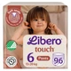 Подгузники-трусики Libero Touch Pants 6 13-20 кг 96 шт бокс (7322542265246) - изображение 1