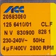 Двигун для сушильної машини Electrolux 1256410018 230-240V 2800RPM - зображення 2