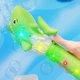 Пистолет с мыльными пузырями H038 Shark + bottle 50ml Green - изображение 5