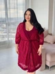 Fashions • Женский домашний комплект Dakota Fashions 54-56 бордовый (1278-ку) - изображение 3
