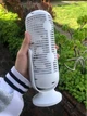 Настольный вентилятор на аккумуляторе, USB, 5 режимов, Белый (Портативный мини вентилятор) - изображение 7