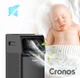 Кондиціонер портативний 5в1 Cronos IcyCzarny 85 Вт охолодження + очищення + вентиляція + зволоження + мобільність Чорний - зображення 9
