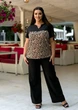 Fashions • Блуза женская Виола Fashions 56-58 коричневый (1117-аз) - изображение 5