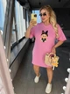Fashions • Платье летнее Labubu Fashions 50-52 розовый (1367-ку) - изображение 2