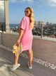 Fashions • Платье летнее Labubu Fashions 50-52 розовый (1367-ку) - изображение 6