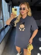 Fashions • Платье летнее Labubu Fashions 54-56 графит (1367-ку) - изображение 6