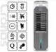 Кондиционер - вентилятор Cronos Octagon ACF01L 75 Вт Wi-Fi с ионизацией Серый - изображение 2