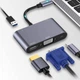 Переходник 4K USB-C HUB PD+HDMI+VGA+USB 3.0 +AUX 5 in 1 - изображение 8