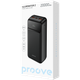 УМБ Proove Illuminator 2 22.5W 20000mAh 74Wh Type-C 2USB быстрая зарядка PD QC3.0 Black - изображение 2