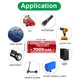 Аккумулятор 26650 Li-Ion Vapcell INR26650 K70, 7000mAh, 15A, 4.2/3.6/2.5V, Red - изображение 3