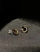 Сережки "Гвоздики" золотого кольору 31900 One Size - зображення 1