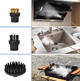 Пароочисник Portable Steam Cleaner YD-206A ручний, для очищення різних поверхонь, електричний, з насадками 2500W білий - зображення 5