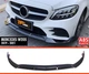Передний сплиттер DPT (2019-2021, только для AMG-Line, Черный Глянец) для Mercedes C-сlass W205 - изображение 2