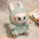 Колекційна плюшева іграшка монстрик Labubu The Monsters "Пухнасті Ельфи" Green - изображение 1