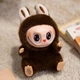 Колекційна плюшева іграшка монстрик Labubu The Monsters "Пухнасті Ельфи" Brown - изображение 1