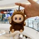 Колекційна плюшева іграшка монстрик Labubu The Monsters "Пухнасті Ельфи" Brown - изображение 2