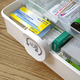 Аптечка для лекарств пластиковая белая MVM PC-16 S WHITE - изображение 6