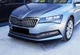Передня Lip накладка DPT V-3 (2015-2020, чорний глянець) для Skoda Superb рр - зображення 2