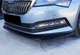 Передня Lip накладка DPT V-3 (2015-2020, чорний глянець) для Skoda Superb рр - зображення 4