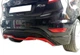 Задний диффузор DPT V-3 (HB, Черный Глянец) для Ford Fiesta 2008-2017 гг - изображение 3