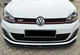 Передний сплиттер DPT V-2 (для GTI, 2012-2017, черный глянец) для Volkswagen Golf 7/E-Golf - изображение 4