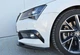 Передний лип на бампер DPT V-4 (2015-2020, Черный Глянец) для Skoda Superb - изображение 4