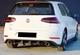 Задній дифузор DPT V-2 (для GTI, 2017-2019, чорний матовий) для Volkswagen Golf 7/E-Golf рр - зображення 3