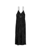Пеньюар Victoria's Secret VS Archives Burnout Satin Slip Black XL Чорний (26811403D) - изображение 3
