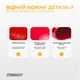 Балансувальна масажна подушка EasyFit Червоний - зображення 6