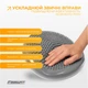 Балансировочная подушка массажная EasyFit Серый - изображение 5