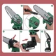 Акумуляторна електропила KOBZA Chain Saw 21В з двома батареями (ланцюгова міні-пила в кейсе) - зображення 10
