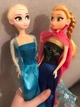 Куклы Эльза и Анна 28 см с Олафом из мультфильма "Холодное сердце" Frozen — набор кукол Эльза и Анна в классических нарядах, - изображение 6