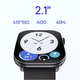 Смарт-годинник Kieslect Smart Calling Watch Balancs Black (6974377570906) - зображення 6