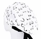 Медицинская шапочка женская HeadwearUniverse универсальная принт Женская грудь - изображение 2