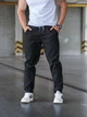Штаны мужские из хлопка демисезонные Teamv casual sport Черные XXL - изображение 1