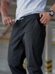 Штаны мужские из хлопка демисезонные Teamv casual sport Черные XXL - изображение 6
