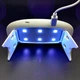 Ультрафиолетовая портативная лампа для сушки ногтей SUN UV LED MINI розовый - изображение 4
