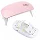 Ультрафиолетовая портативная лампа для сушки ногтей SUN UV LED MINI розовый - изображение 6