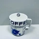 Чашка фарфоровая 700 мл "Coffee" A-PLUS 3385 с синим - изображение 2