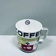 Чашка фарфоровая 700 мл "Coffee" A-PLUS 3385 с красным - изображение 2