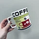 Чашка фарфоровая 700 мл "Coffee" A-PLUS 3385 с красным - изображение 3
