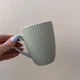 Чашка керамическая 330 мл Astera Embossing RS-MG 11BK зеленая - изображение 2