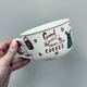 Чашка фарфоровая "Starts with coffee" 650 мл 12,2*9 см XXL S&T 3186 - изображение 3