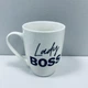 Чашка керамическая 360 мл Lady Boss подарочная коробка Kvarta 1798 капучино - изображение 3